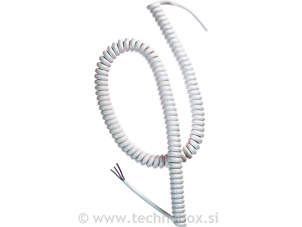 Kabel raztezni - spiralni 3x0,75
