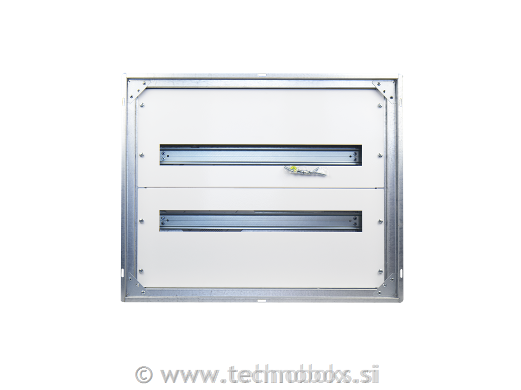 Omarica p/o kovinska 48M bela 2x24M