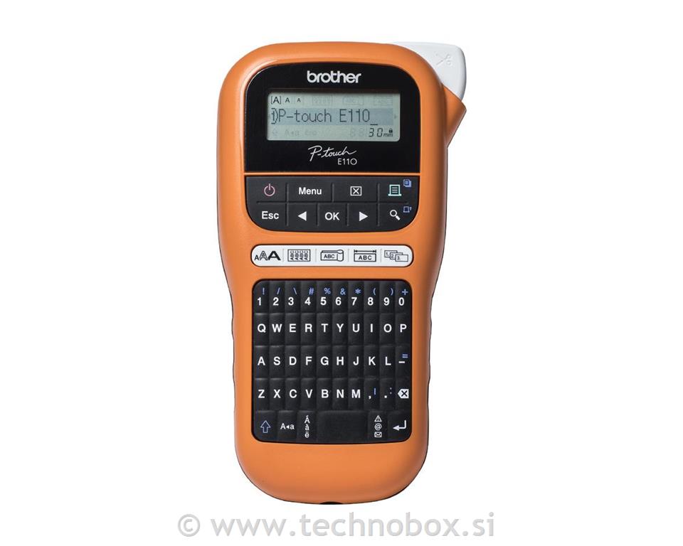 Tiskalnik nalepk Brother PT E110VP