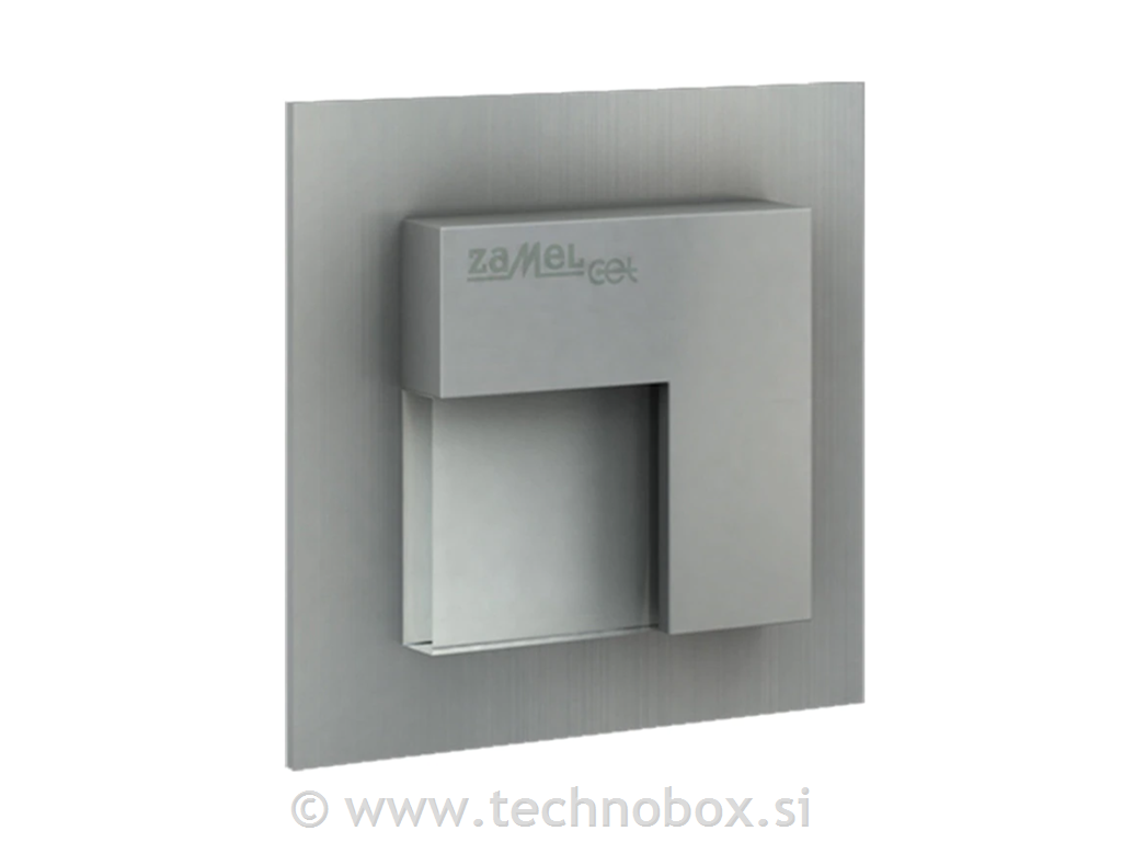 Svetilka vgradna TICO 14V 6000K srebrna