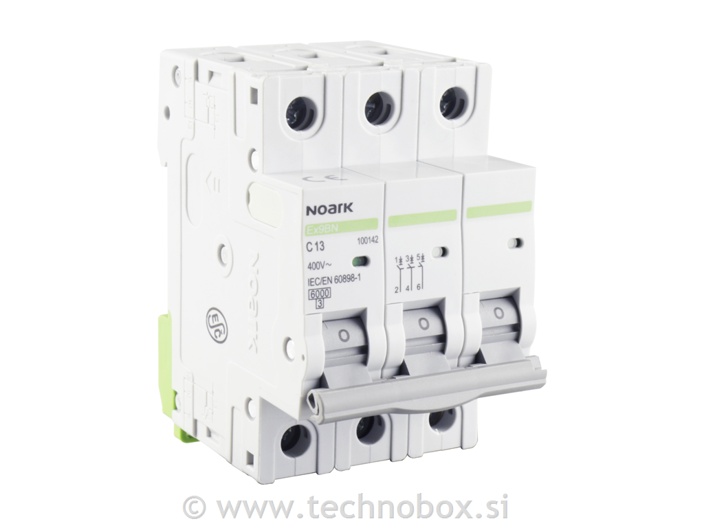 Varovalka avt. Ex9BN C 13A 3P