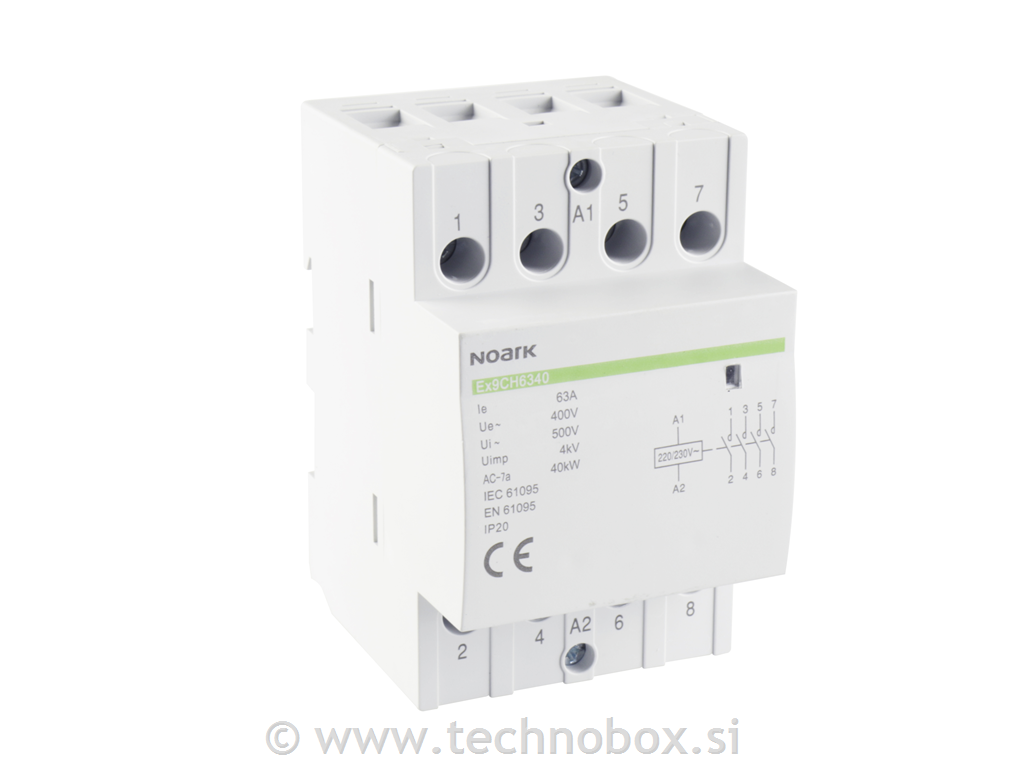 Odklopni rele 63A 4NO 220/230V