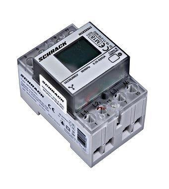 Števec dig. za DIN letev 65A 3F 2T