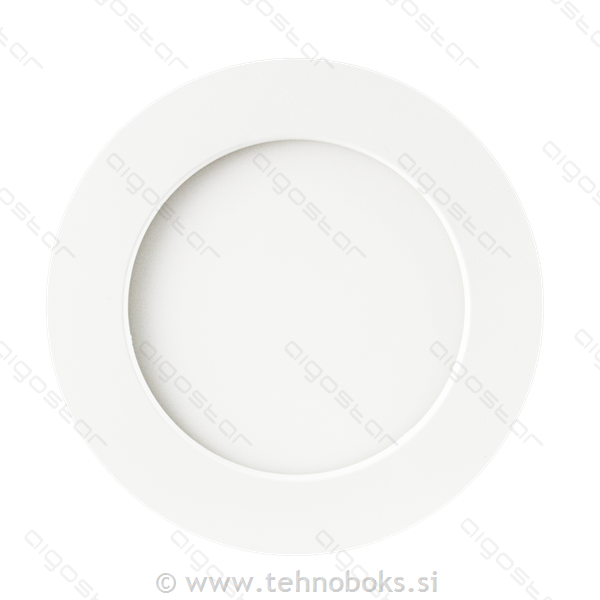 Svetilka LED nadometna 6W 3000K okrogla