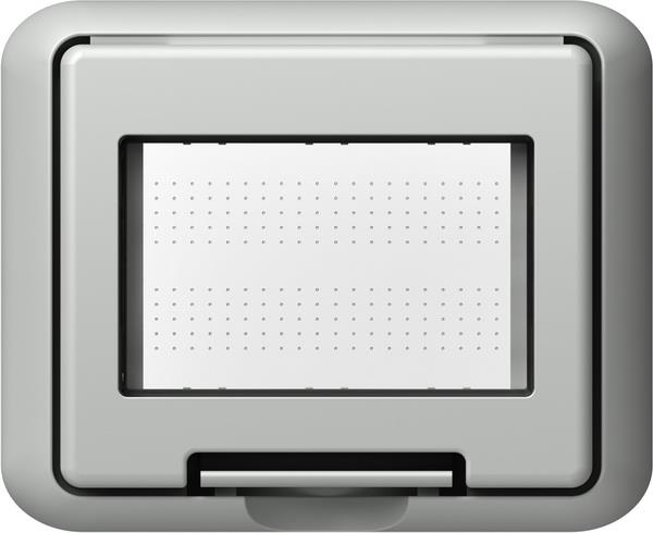 Pokrov p/o cubo IP55 3M siv