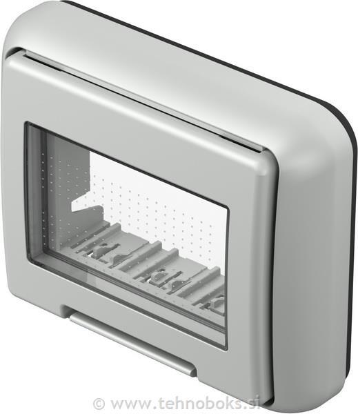 Pokrov p/o cubo IP55 3M siv