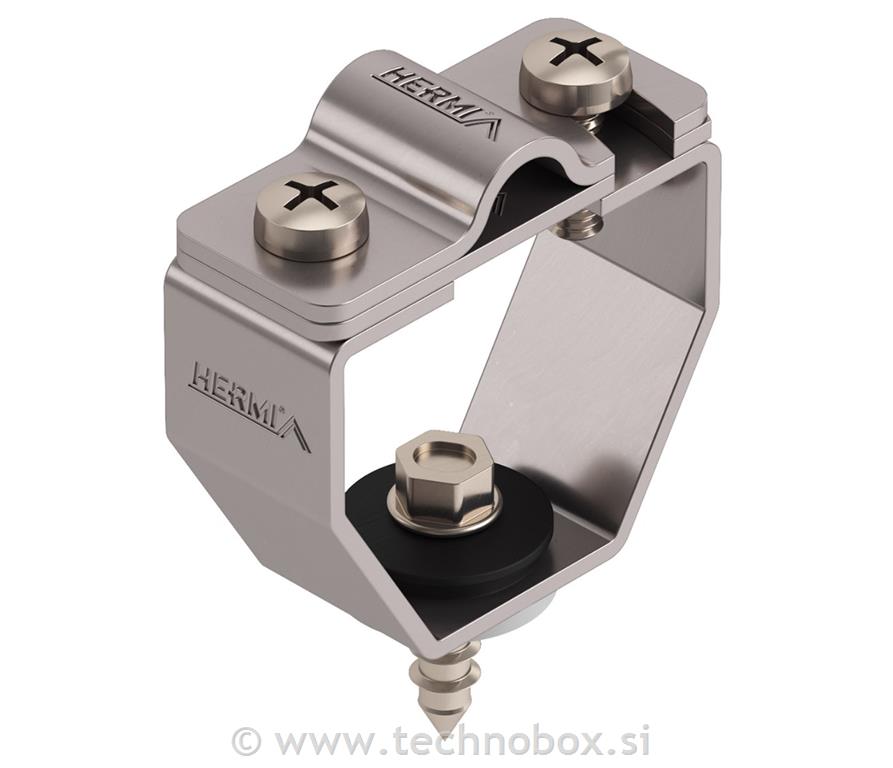 Nosilec strešni slemen 16 Rf 8-10mm inox