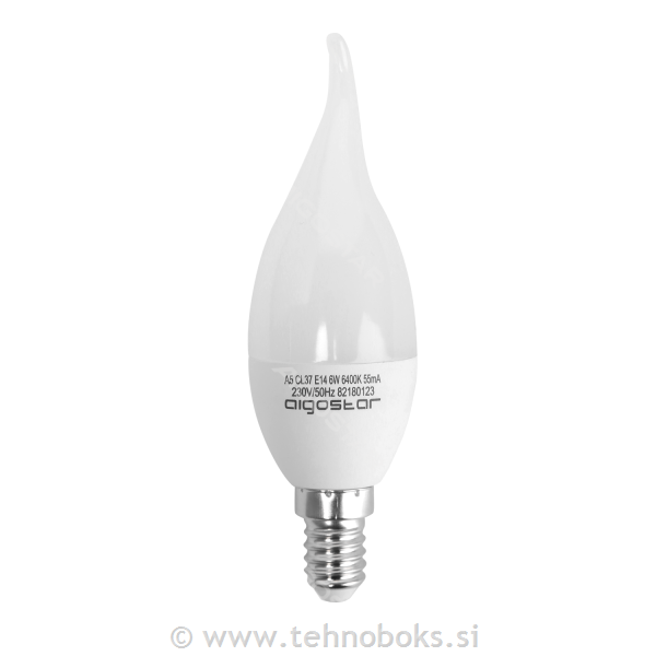 Žarnica LED E14 4W 4000K plamen