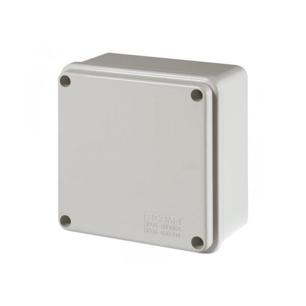 Doza N/O 100x100x50 IP65 brez uvod. siva