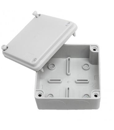 Doza N/O 100x100x50 IP65 brez uvod. bela