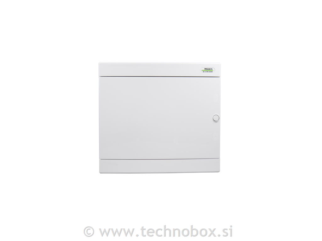 Omarica n/o bela vrata 2x18M IP40 PVC