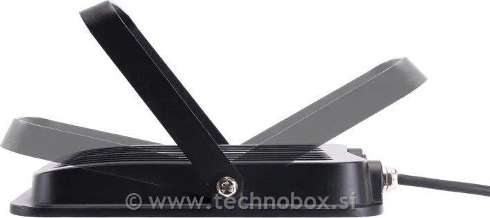 Reflektor LED 10W črni 4000K 930lm