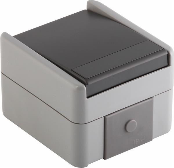 Stikalo n/o FONTANA menjalno sivo