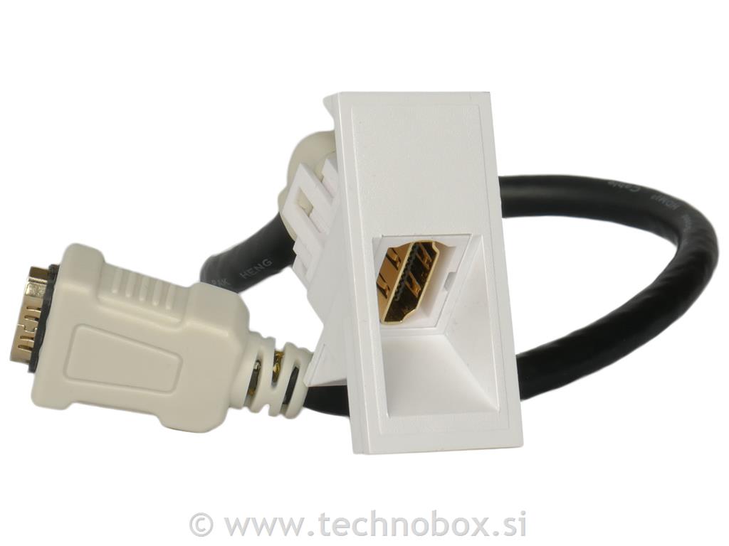 Adapter modul HDMI 1M beli