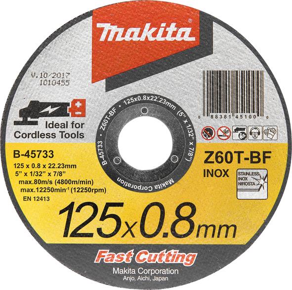 Orodje Makita rezalna plošča 125x0,8mm