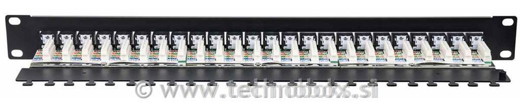 Panel 24 port CAT6 UTP 48cm (19")