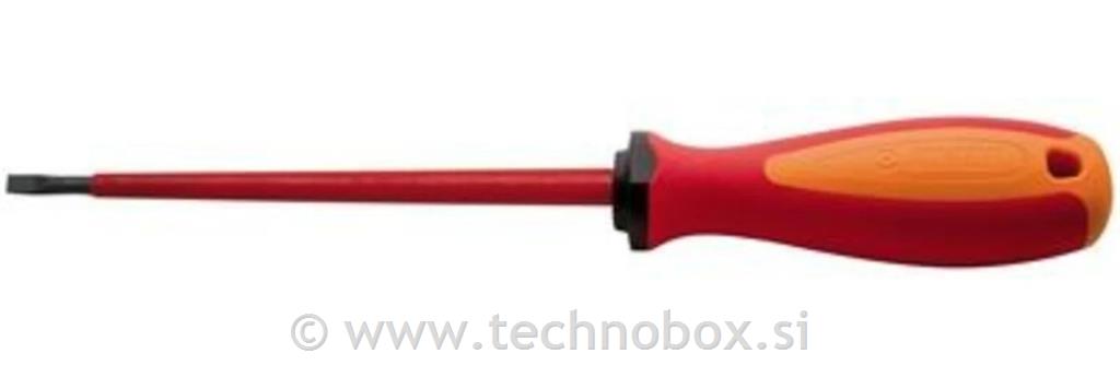 Izvijač ploščat izo. 1000V 0,6x3,5x100mm