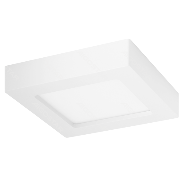 Svetilka LED nadometna 16W 4000K kvadrat