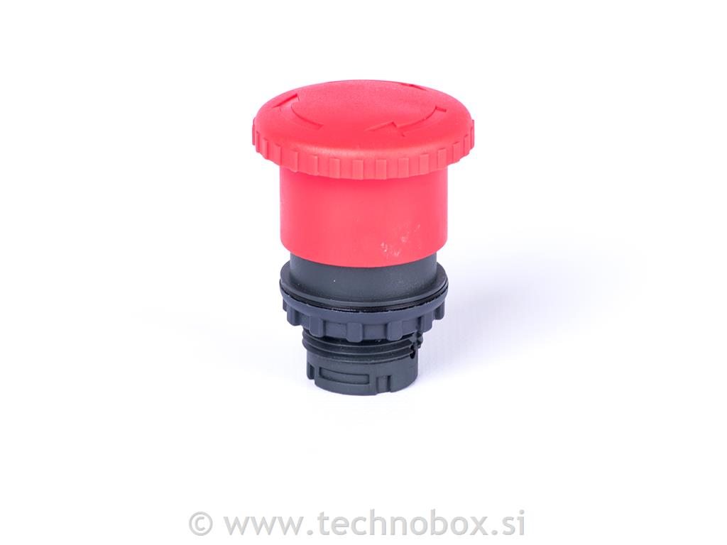 Tipkalo STOP rdeče fi40 - zaskočno