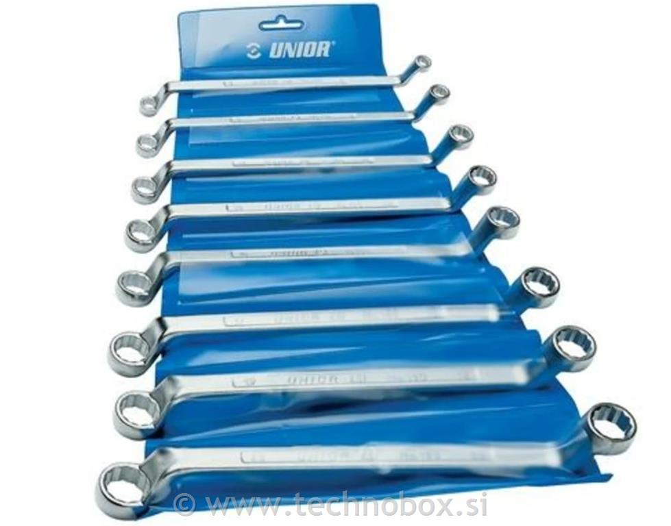 Ključi obročni 6-22 mm / 8 kos