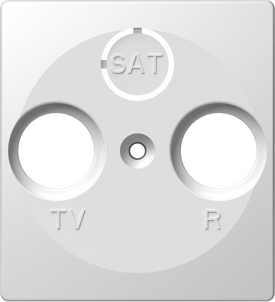 Pokrov za vtičnico TV-R EKONOMIK bel