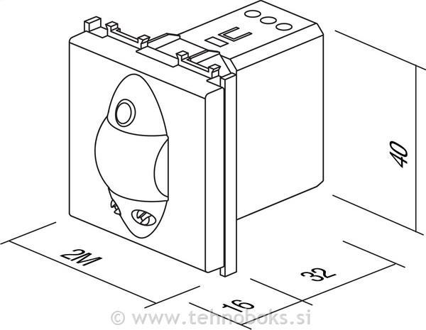 IR senzor modul 2M beli