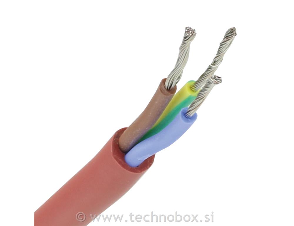 Kabel SiHF 3x2,5mm2 (silikon)