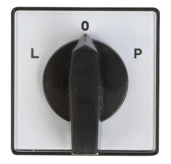 Stikalo grebenasto vgradno 10A L-0-P 3P