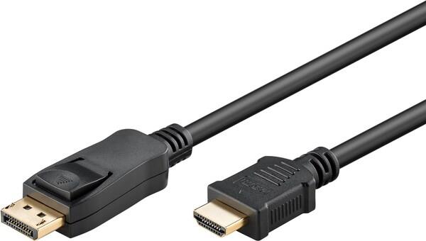Kabel DisplayPort - HDMI 1m