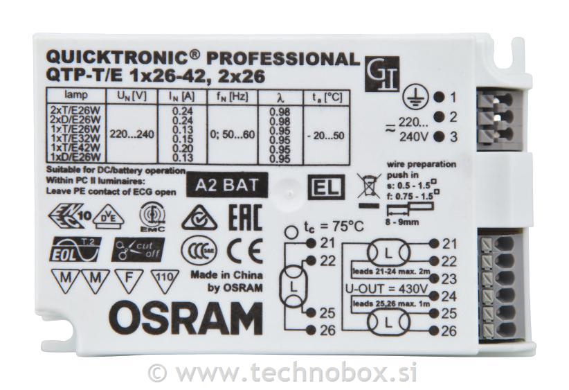 Dušilka EVG quicktron. za DTE,DDE in DSE