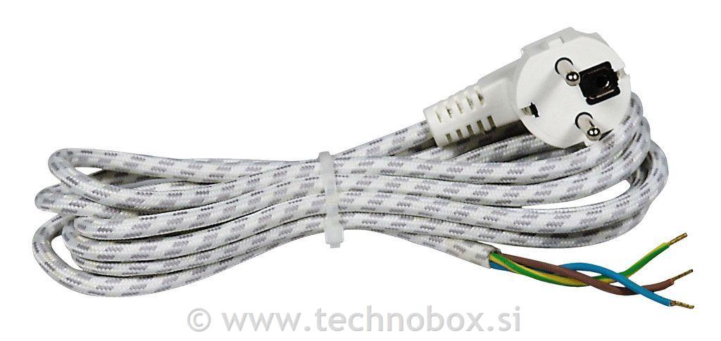 Kabel H03RT-H 3x0,75 tekstil