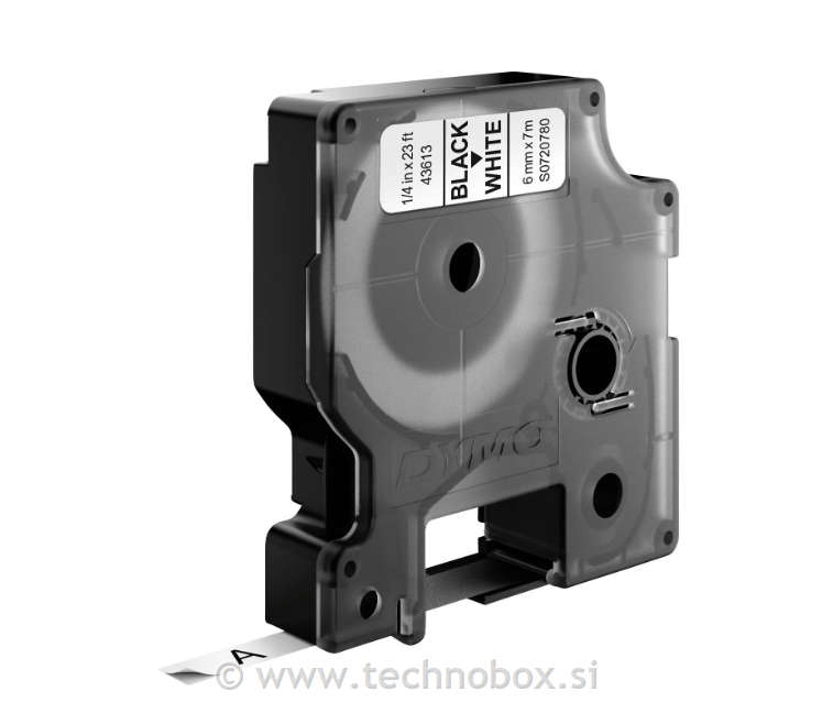Trak DYMO 43613 bel 6mm /7m