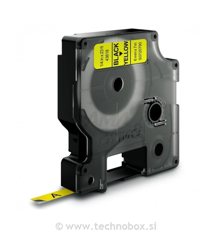 Trak DYMO 436180 rumen 6mm /7m