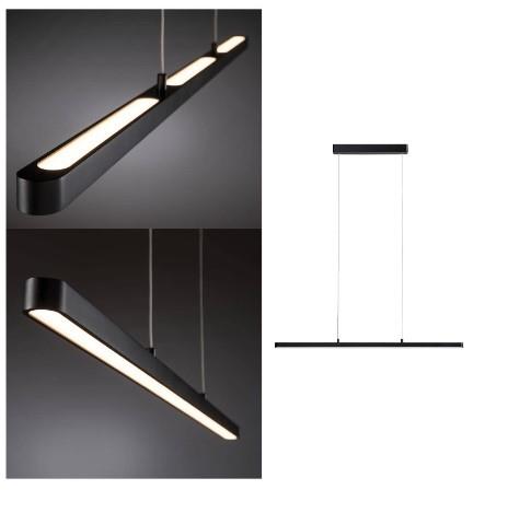 Svetilka LENTO LED 1x42W črna