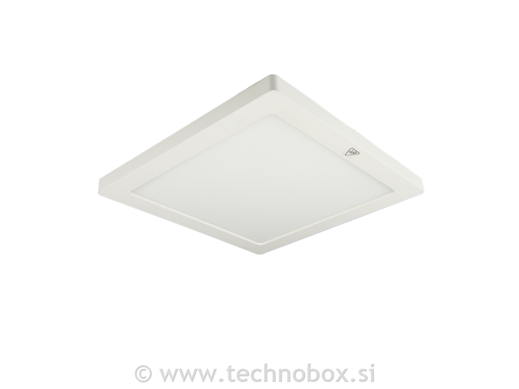 Svetilka n/o kvadrat 113mm bela 6W 4000K