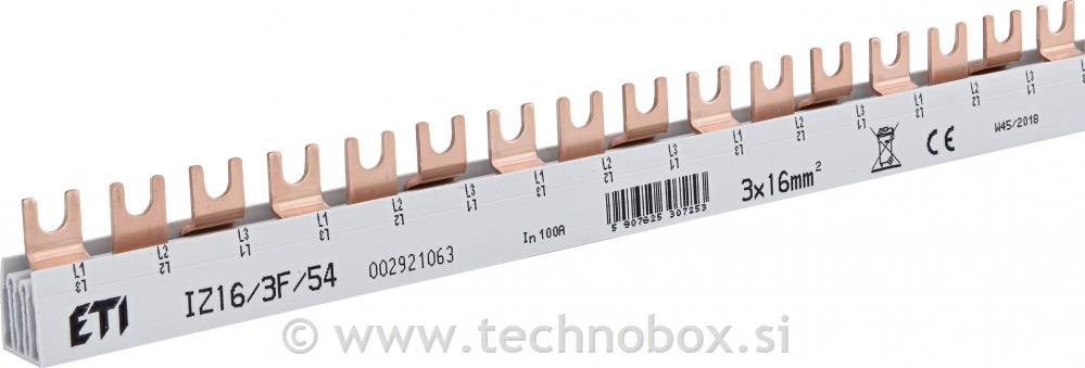 Zbiralka povezovalna 3F 16/3 54m