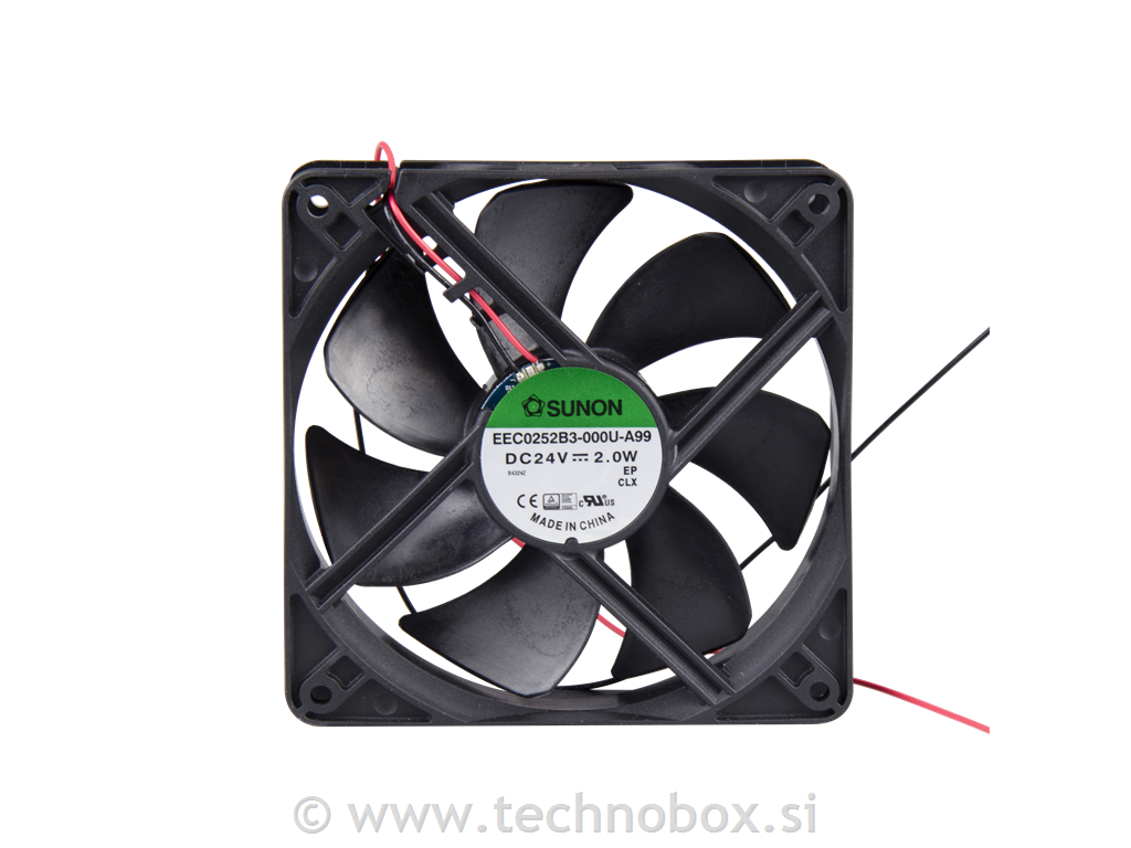 Ventilator,ležaj SUNON 12V/120X120X38mm