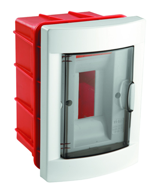 Omarica p/o 2M bela, prozorna vrata