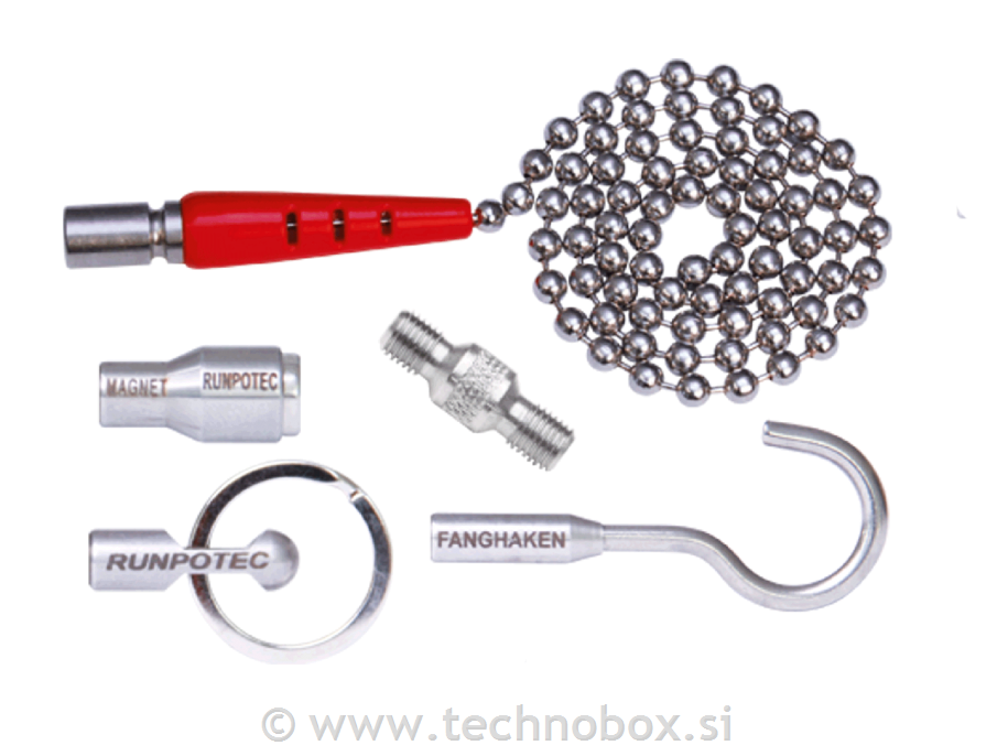 Nastavki Runpofix s kavljem 5 delni SET
