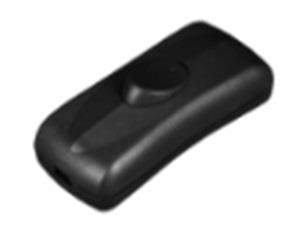 Stikalo vmesno 2A, 250V črni.rjavi