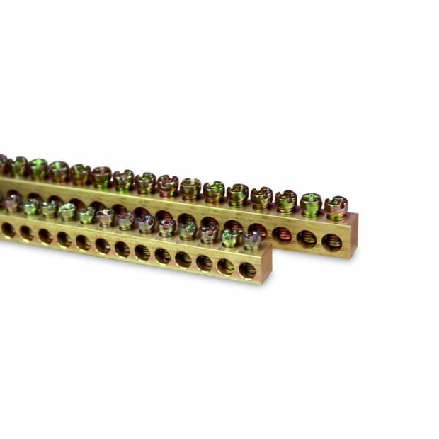 Zbiralka 25mm2 PE/N 10x15 111x dolži. 1m