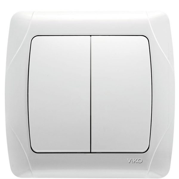 Stikalo serijsko CARMEN p/o belo