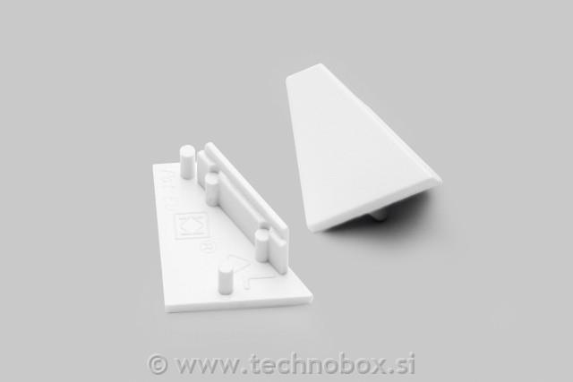 Končni element CORNER14 beli