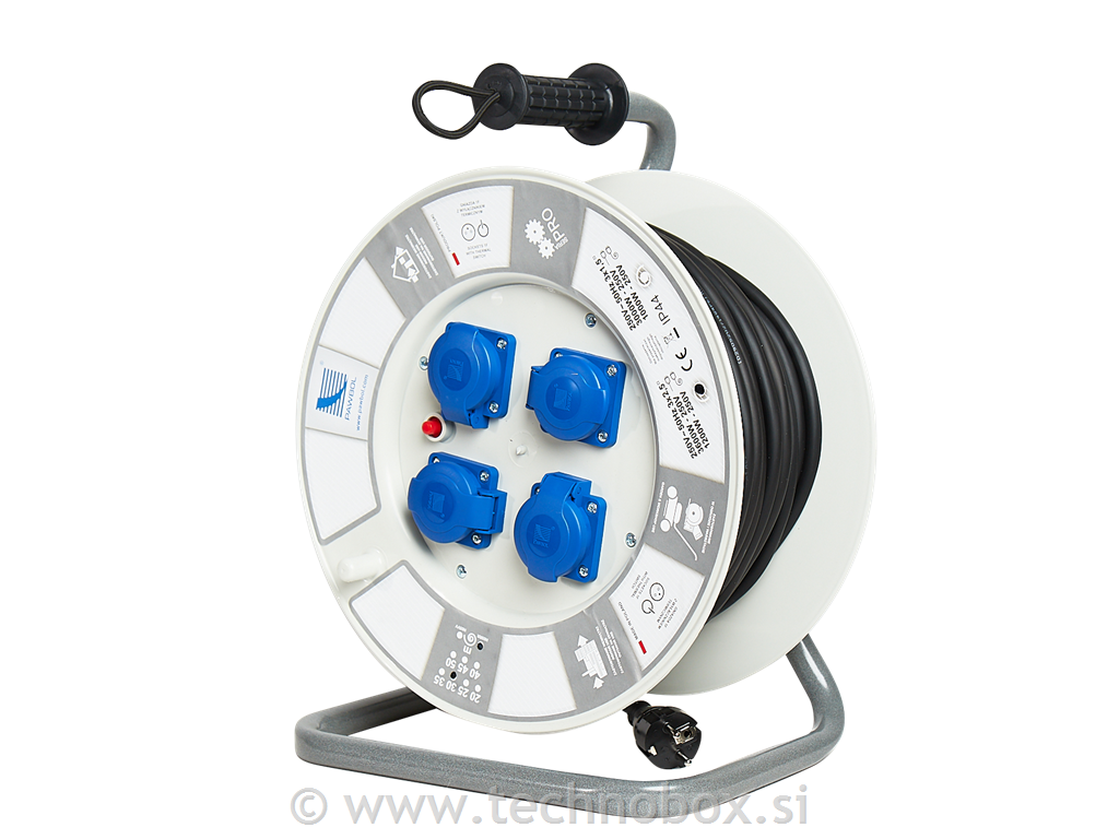 Roleta kabelska H05RRF 3x2,5 30m IP44