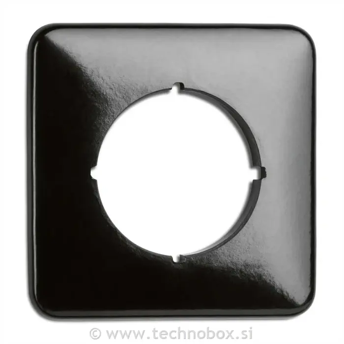 Okvir okras.kvadtrat.samost.Bakelit črn