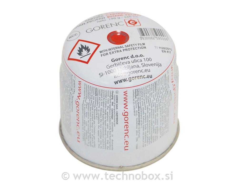 Plinska kartuša GORENC 190G