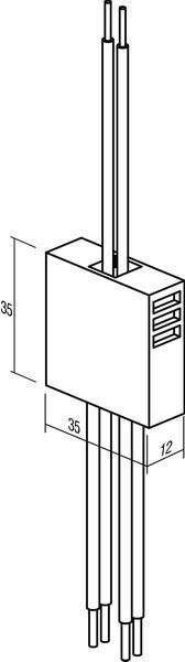 Zatemnilnik vgradni DC LED 96W