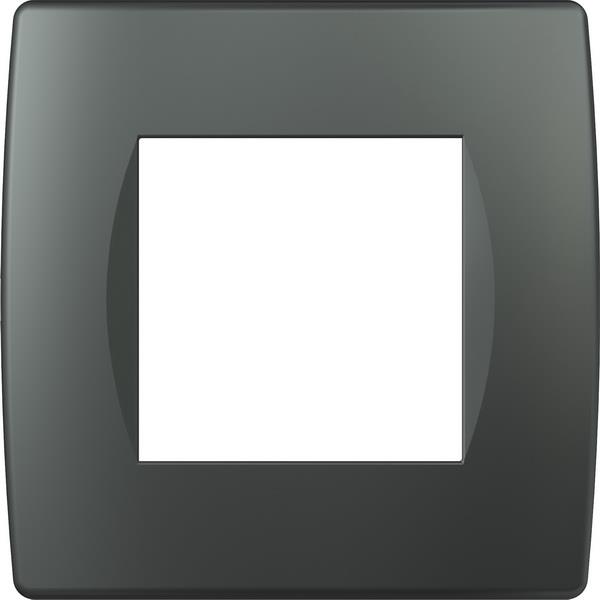 Okvir okrasni modul soft 2M antracit