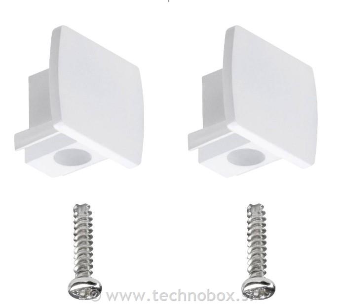 Urail zaključek 2 kosa (set) bel 95497