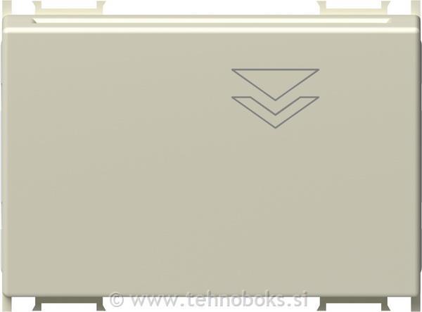 Stikalo modul kartično 3A 3M bež